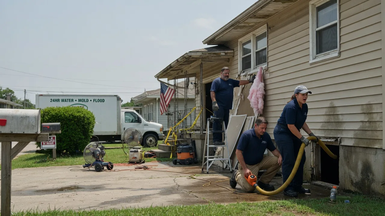 Water Damage Repair in Vinemont, AL near me